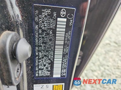 Zdjęcie 12 z 12 samochodu: 2016 TOYOTA PRIUS THREE TOURING VIN:JTDKARFU4G3022077 - miniatura