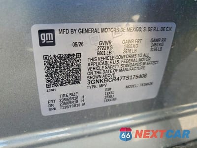 Zdjęcie 13 z 13 samochodu: 2026 CHEVROLET BLAZER 2LT VIN:3GNKBCR47TS175408 - miniatura