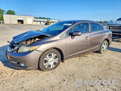 2014 HONDA CIVIC HYBRID 19XFB4F24EE000165 - główne zdjęcie licytacji z USA - miniatura
