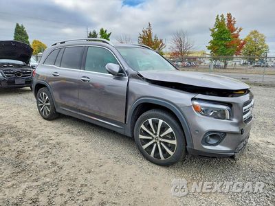Czwarte zdjęcie samochodu z boku: 2021 MERCEDES-BENZ GLB 250 4MATIC VIN:W1N4M4HB1MW092587 - miniatura