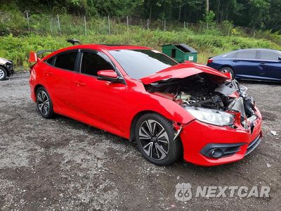 Czwarte zdjęcie samochodu z boku: 2017 HONDA CIVIC EX VIN:2HGFC1F30HH630229 - miniatura