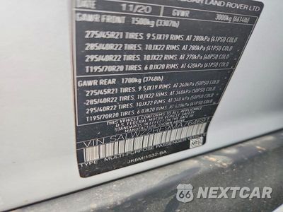 Zdjęcie 13 z 13 samochodu: 2021 LAND ROVER RANGE ROVER SPORT SVR VIN:SALWZ2RE9MA764691 - miniatura