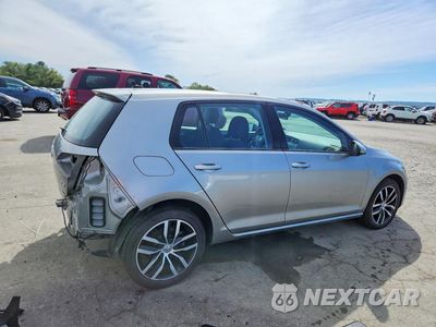 Trzecie zdjęcie samochodu z tyłu: 2017 VOLKSWAGEN GOLF S VIN:3VW217AU6HM040427 - miniatura