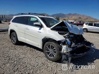 Czwarte zdjęcie samochodu z boku: 2017 TOYOTA HIGHLANDER HYBRID XLE VIN:5TDJGRFH3HS036579 - miniatura