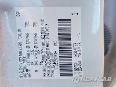 Zdjęcie 13 z 13 samochodu: 2021 TOYOTA TUNDRA SR5 VIN:5TFUY5F19MX991462 - miniatura