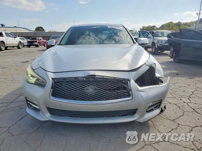 Piąte zdjęcie samochodu w środku: 2014 INFINITI Q50 PREMIUM VIN:JN1BV7AP5EM685937 - miniatura