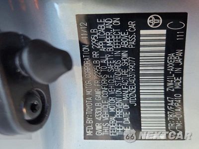 Zdjęcie 12 z 12 samochodu: 2013 TOYOTA PRIUS V THREE VIN:JTDZN3EU4D3199077 - miniatura