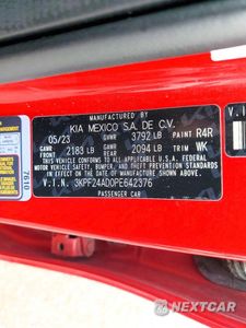 Zdjęcie 12 z 12 samochodu: 2023 KIA FORTE LXS VIN:3KPF24AD0PE642376 - miniatura