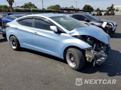 Czwarte zdjęcie samochodu z boku: 2013 HYUNDAI ELANTRA GLS VIN:KMHDH4AE6DU796422 - miniatura