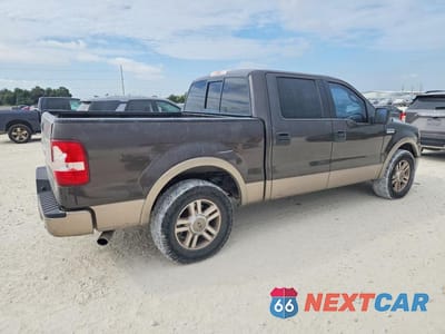 Trzecie zdjęcie samochodu z tyłu: 2005 FORD F150 SUPERCREW VIN:1FTPW125X5KE28200 - miniatura