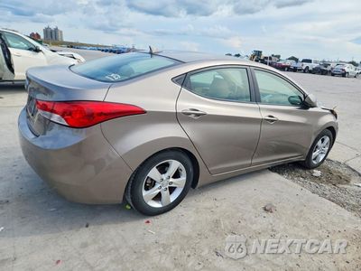 Trzecie zdjęcie samochodu z tyłu: 2012 HYUNDAI ELANTRA GLS VIN:5NPDH4AEXCH120097 - miniatura