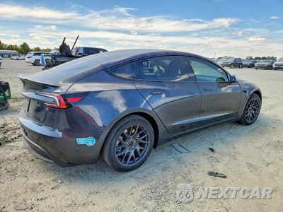 Trzecie zdjęcie samochodu z tyłu: 2025 TESLA MODEL 3 VIN:5YJ3E1EA3SF976350 - miniatura