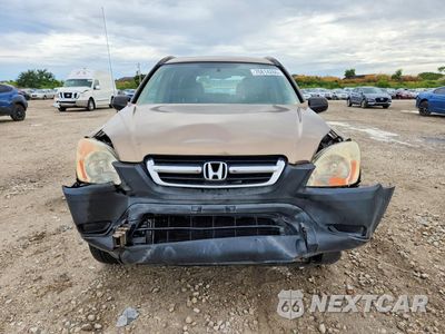 Piąte zdjęcie samochodu w środku: 2004 HONDA CR-V LX VIN:SHSRD68404U208725 - miniatura
