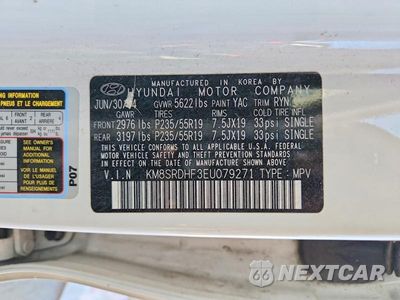 Zdjęcie 13 z 13 samochodu: 2014 HYUNDAI SANTA FE LIMITED VIN:KM8SRDHF3EU079271 - miniatura