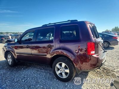 Drugie zdjęcie samochodu z przodu: 2011 HONDA PILOT EXL VIN:5FNYF4H51BB071611 - miniatura