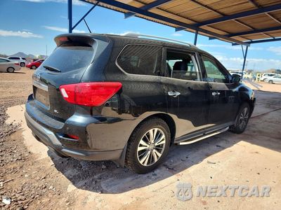 Trzecie zdjęcie samochodu z tyłu: 2017 NISSAN PATHFINDER SL VIN:5N1DR2MN9HC656020 - miniatura