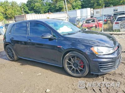 Czwarte zdjęcie samochodu z boku: 2016 VOLKSWAGEN GTI S/SE VIN:3VW4T7AU5GM036855 - miniatura
