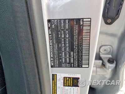 Zdjęcie 13 z 13 samochodu: 2013 MERCEDES-BENZ ML 350 4MATIC VIN:4JGDA5HB9DA223375 - miniatura
