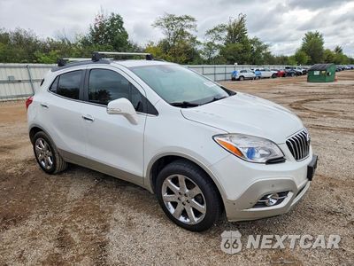 Czwarte zdjęcie samochodu z boku: 2014 BUICK ENCORE PREMIUM VIN:KL4CJDSB4EB538304 - miniatura