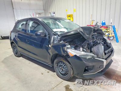 Czwarte zdjęcie samochodu z boku: 2024 MITSUBISHI MIRAGE ES VIN:ML32AUHJ2RH010279 - miniatura