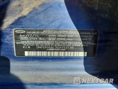 Zdjęcie 13 z 13 samochodu: 2016 HYUNDAI ELANTRA SE VIN:5NPDH4AE3GH712138 - miniatura
