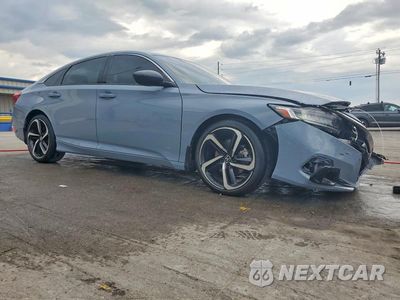 Czwarte zdjęcie samochodu z boku: 2022 HONDA ACCORD SPORT VIN:1HGCV2F3XNA013174 - miniatura