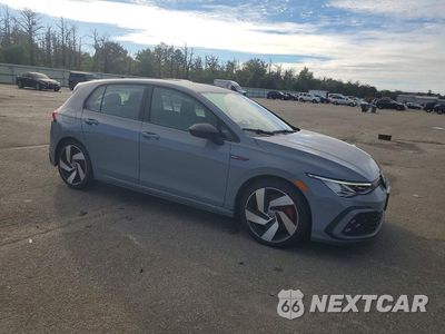 Czwarte zdjęcie samochodu z boku: 2022 VOLKSWAGEN GTI S VIN:WVWG87CDXNW155240 - miniatura
