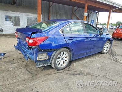 Trzecie zdjęcie samochodu z tyłu: 2017 SUBARU LEGACY 2.5I VIN:4S3BNAB61H3053141 - miniatura