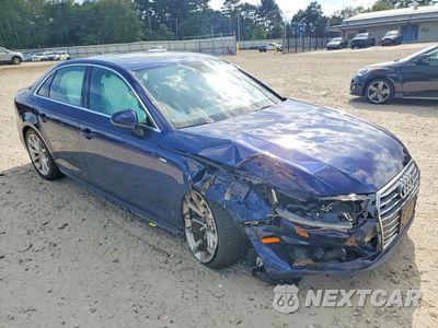 Czwarte zdjęcie samochodu z boku: 2019 AUDI A4 PREMIUM PLUS VIN:WAUENAF44KN007527 - miniatura