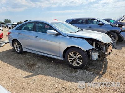 Czwarte zdjęcie samochodu z boku: 2014 HYUNDAI SONATA GLS VIN:5NPEB4AC6EH915834 - miniatura