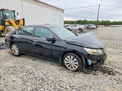 Czwarte zdjęcie samochodu z boku: 2013 HONDA ACCORD EXL VIN:1HGCR2F88DA130413 - miniatura