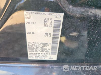 Zdjęcie 12 z 12 samochodu: 2023 NISSAN ALTIMA SR VIN:1N4BL4CW1PN348755 - miniatura