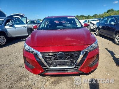 Piąte zdjęcie samochodu w środku: 2021 NISSAN SENTRA SV VIN:3N1AB8CV7MY276775 - miniatura