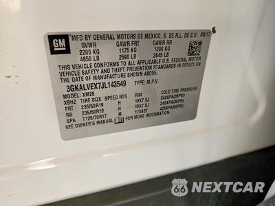 Zdjęcie 13 z 13 samochodu: 2018 GMC TERRAIN SLT VIN:3GKALVEX7JL143549 - miniatura