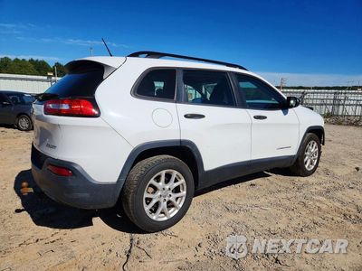 Trzecie zdjęcie samochodu z tyłu: 2016 JEEP CHEROKEE SPORT VIN:1C4PJLAB7GW127235 - miniatura