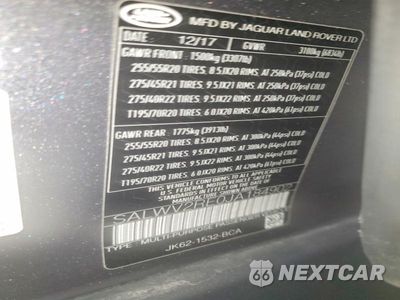 Zdjęcie 14 z 14 samochodu: 2018 LAND ROVER RANGE ROVER SPORT AUTOBIOGRAPHY DYNAMIC VIN:SALWV2RE0JA184902 - miniatura