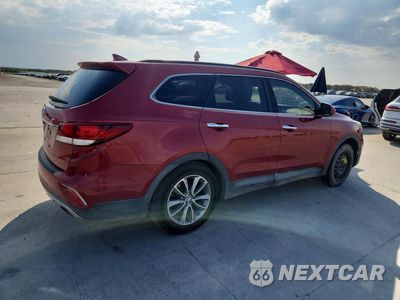 Trzecie zdjęcie samochodu z tyłu: 2017 HYUNDAI SANTA FE SE VIN:KM8SM4HF6HU234642 - miniatura