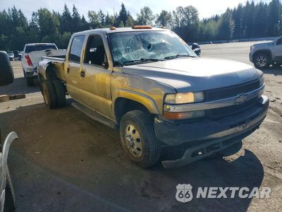 Czwarte zdjęcie samochodu z boku: 2002 CHEVROLET SILVERADO K3500 VIN:1GCJK33142F180975 - miniatura