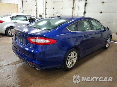 Trzecie zdjęcie samochodu z tyłu: 2016 FORD FUSION SE VIN:1FA6P0H7XG5124416 - miniatura