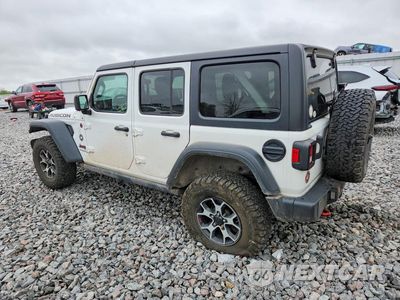 Drugie zdjęcie samochodu z przodu: 2021 JEEP WRANGLER UNLIMITED RUBICON VIN:1C4HJXFN5MW794010 - miniatura