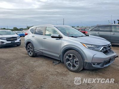 Czwarte zdjęcie samochodu z boku: 2019 HONDA CR-V TOURING VIN:7FARW1H95KE012233 - miniatura