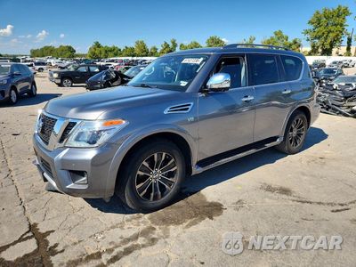 2018 NISSAN ARMADA PLATINUM JN8AY2NE8J9734965 - główne zdjęcie licytacji z USA - miniatura