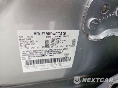 Zdjęcie 13 z 13 samochodu: 2021 FORD EXPLORER XLT VIN:1FMSK8DH6MGA10445 - miniatura