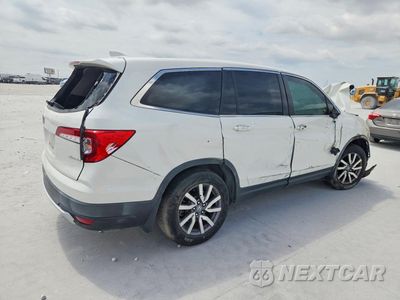 Trzecie zdjęcie samochodu z tyłu: 2019 HONDA PILOT EXL VIN:5FNYF5H50KB005508 - miniatura