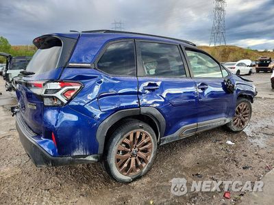 Trzecie zdjęcie samochodu z tyłu: 2025 SUBARU FORESTER SPORT VIN:JF2SLDHC2SH424517 - miniatura