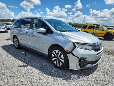 Czwarte zdjęcie samochodu z boku: 2026 HONDA ODYSSEY EXL VIN:5FNRL6H65TB078127 - miniatura