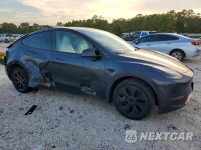 Czwarte zdjęcie samochodu z boku: 2025 TESLA MODEL Y VIN:7SAYGDED8SA347839 - miniatura