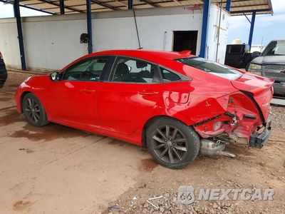 Drugie zdjęcie samochodu z przodu: 2020 HONDA CIVIC EX VIN:2HGFC1F31LH682607 - miniatura