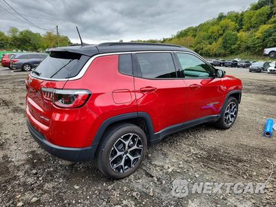 Trzecie zdjęcie samochodu z tyłu: 2025 JEEP COMPASS LIMITED VIN:3C4NJDCN0ST565128 - miniatura
