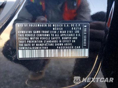 Zdjęcie 13 z 13 samochodu: 2016 VOLKSWAGEN JETTA S VIN:3VW267AJXGM397969 - miniatura